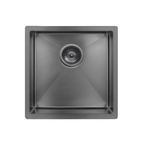 Meir Lavello 450 Single Bowl Sink - Brushed Gun Metal - MKSP-S450450-PVDGM