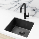 Meir Lavello 450 Single Bowl Sink - Brushed Gun Metal