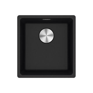 Franke Maris 370mm Single Bowl Undermount Sink MRG110-37ON-B - Onyx - MRG11037ONB