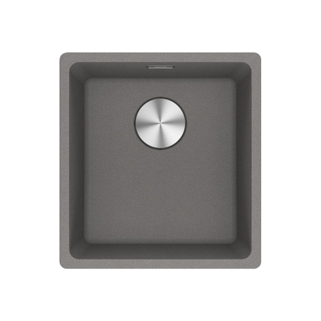 Franke Maris 370mm Single Bowl Undermount Sink MRG110-37SG-B - Stone Grey - MRG11037SGB