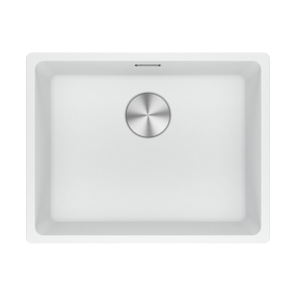 Franke Maris MRG110-52PW-B Undermount Single Bowl 520mm - Polar White - MRG11052PWB