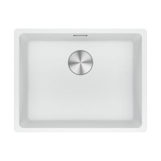Franke Maris MRG110-52PW-B Undermount Single Bowl 520mm - Polar White - MRG11052PWB