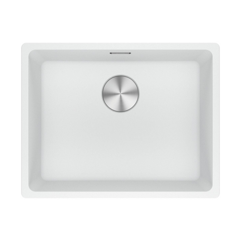 Franke Maris MRG110-52PW-B Undermount Single Bowl 520mm - Polar White