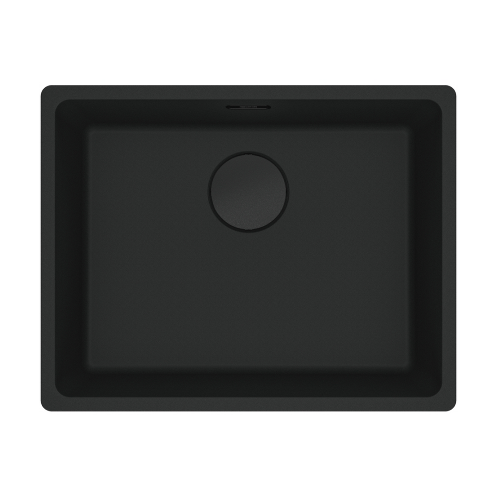 Franke Maris MRG110-52MB-B Undermount Single Bowl 520mm - Matte Black - MRG11052MBB