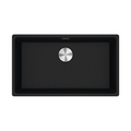 Franke Maris MRG110-72ON-B 720mm Undermount Single Bowl Sink - Onyx - MRG11072ONB