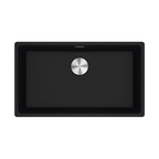 Franke Maris MRG110-72ON-B 720mm Undermount Single Bowl Sink - Onyx - MRG11072ONB