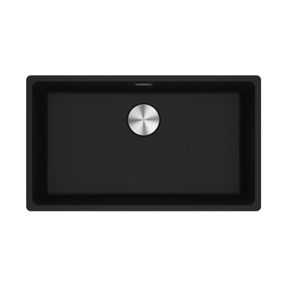 Franke Maris MRG110-72ON-B 720mm Undermount Single Bowl Sink - Onyx - MRG11072ONB