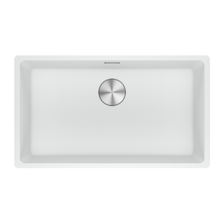 Franke Maris MRG110-72PW-B 720mm Undermount Single Bowl Sink - Polar White - MRG11072PWB