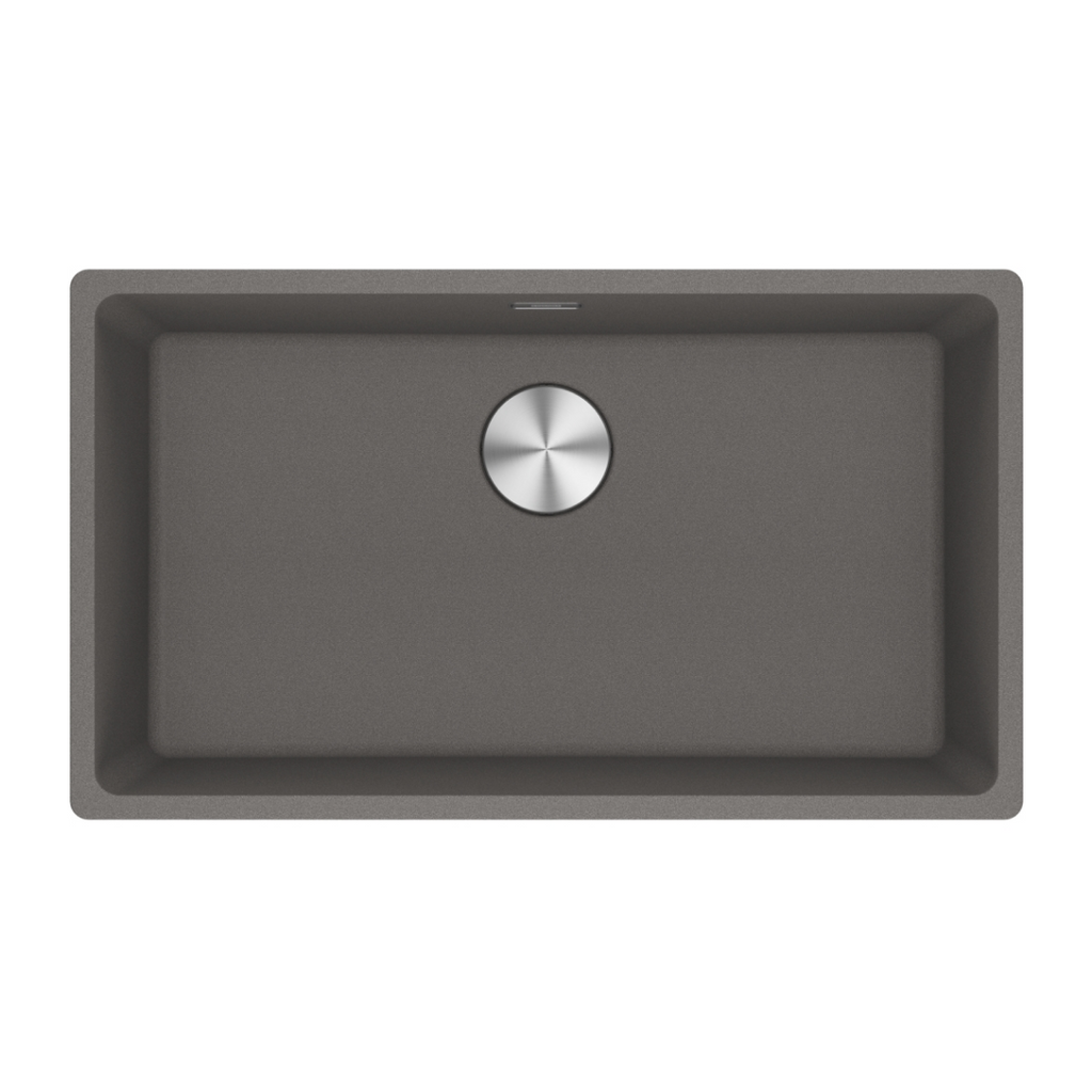 Franke Maris MRG110-72SG-B 720mm Undermount Single Bowl Sink - Stone Grey - MRG11072SGB