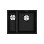 Franke Maris Undermount 1 & 1/2 Left Bowl Sink - MRG160SBLON-B Onyx - MRG160SBLONB