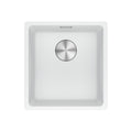Franke Maris 370mm Single Bowl Undermount Sink MRG110-37PW-B - Polar White - MRG11037PWB