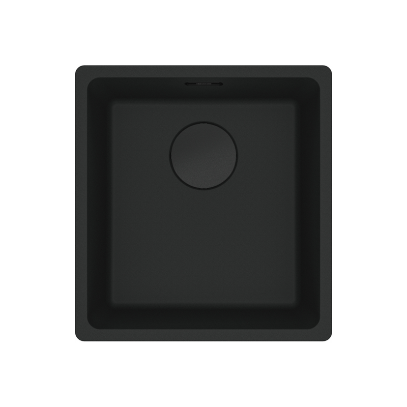 Franke Maris 370mm Single Bowl Undermount Sink MRG110-37MB-B - Matte Black