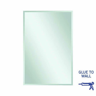 Thermogroup Montana Rectangle 25mm Bevel Edge Mirror - 1200x800mm Glue-to-Wall - MS1280GT