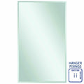 Thermogroup Montana Rectangle 25mm Bevel Edge Mirror - 1500x900mm with Hangers - MS1590HN