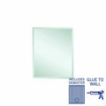 Thermogroup Montana Rectangle 25mm Bevel Edge Mirror - 600x750mm Glue-to-Wall and Demister - MS6075GTD