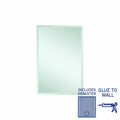 Thermogroup Montana Rectangle 25mm Bevel Edge Mirror - 600x900mm Glue-to-Wall and Demister - MS6090GTD