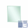 Thermogroup Montana Rectangle 25mm Bevel Edge Mirror - 900x750mm with Hangers and Demister - MS9075HND
