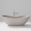 Pietra Bianca Mango 1820mm Freestanding Bath - Charcoal - PB4092-C