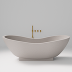 Pietra Bianca Mango 1820mm Freestanding Bath - Charcoal - PB4092-C
