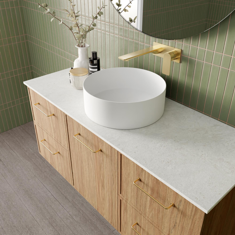 Marquis Hamilton 1200mm Wall Hung Vanity - Prime Oak