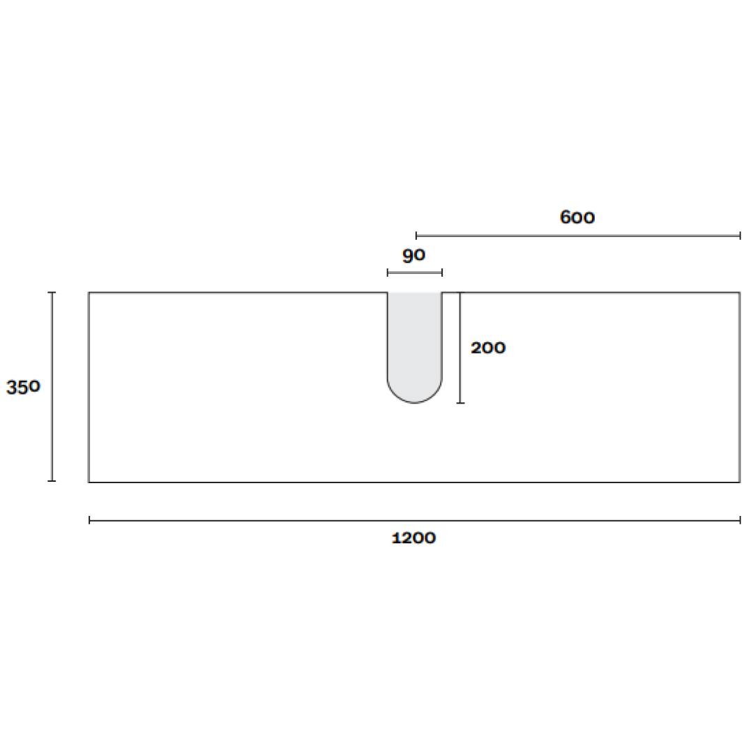 Marquis Merewether 1200mm Wall Hung Vanity - Coastal Oak - Merewether 5 + Paco Matte Basin