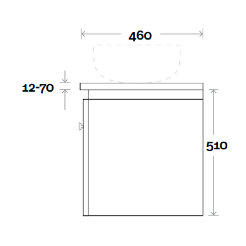 Marquis Riviera 1200mm Wall Hung Vanity - Matte White