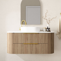 Marquis Shore 1200mm Wall Hung Vanity - Prime Oak Cabinet - Shore-4