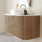 Marquis Shore 1200mm Wall Hung Vanity - Prime Oak Cabinet - Shore-4