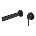 Phoenix Lexi MKII SwitchMix Wall Basin Mixer 200mm Trim Only (Body Extra) - Matte Black - 123-2812-10