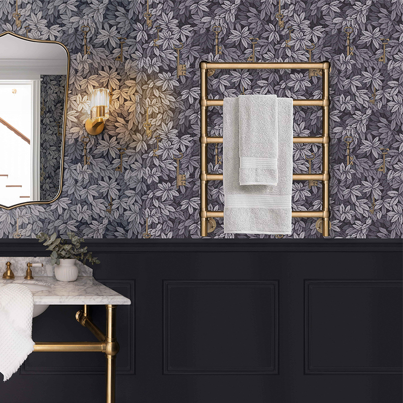 Turner Hastings Mayer Heated Towel Rail Brushed Brass MA602HTRBB