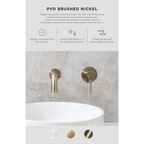 Meir Round Gooseneck Kitchen Mixer - PVD Brushed Nickel - MK03-PVDBN