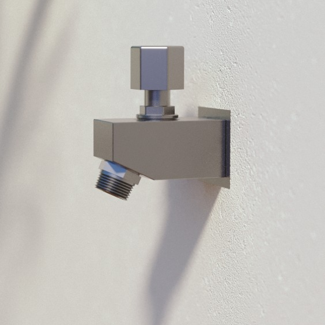 Rainware Miami Wall Mounted Cold Footwash - 316 Stainless Steel - 8102-Miami