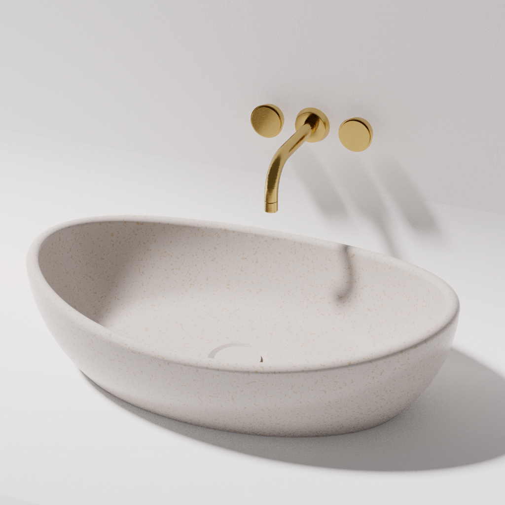 Pietra Bianca Mila Above Counter Basin - White Onyx - PB3020-WO