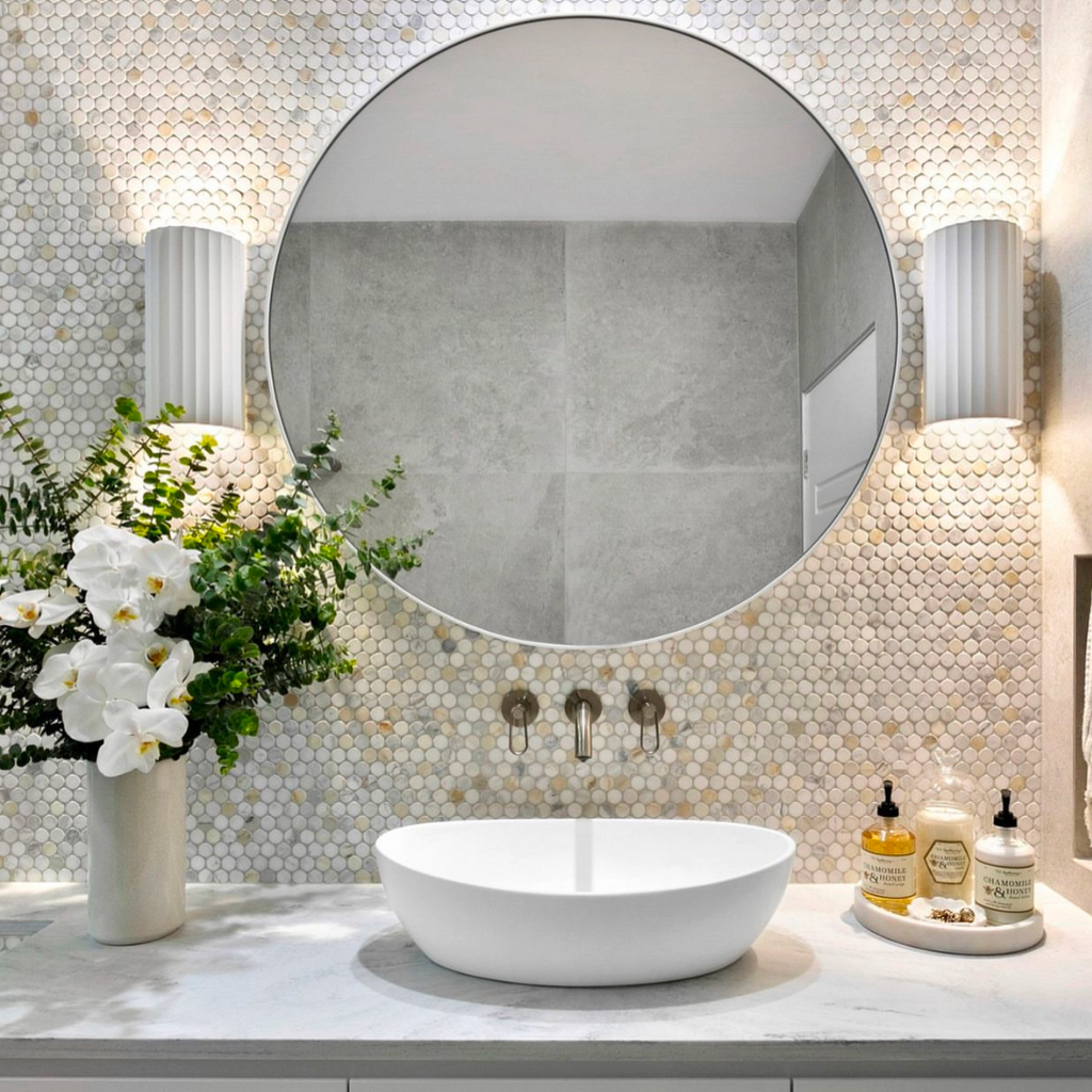 Pietra Bianca Mila Above Counter Basin - White Onyx - PB3020-WO
