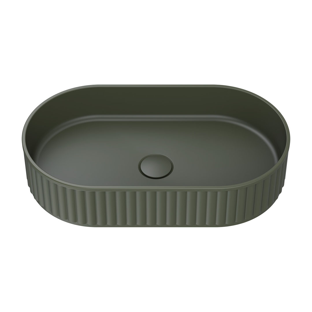 Fienza Minka Pill Above Counter Basin - Forest - CSB804F