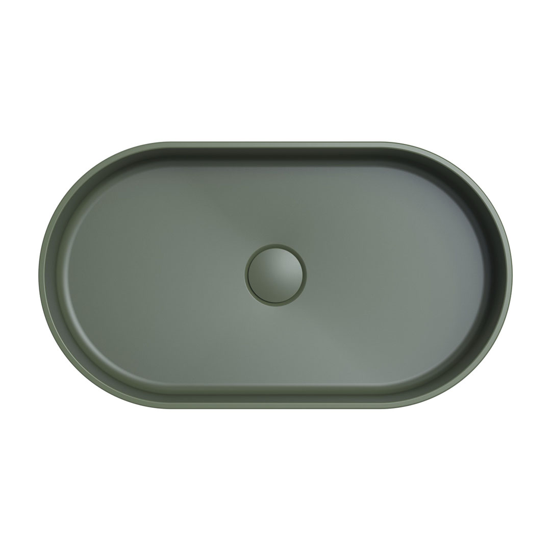 Fienza Minka Pill Above Counter Basin - Forest - CSB804F