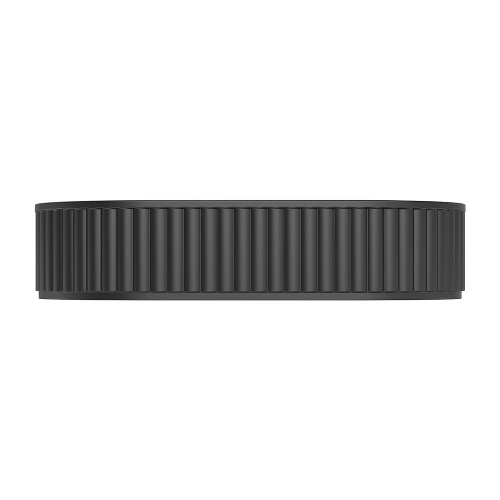 Fienza Minka Pill Above Counter Basin - Matte Black - CSB804B