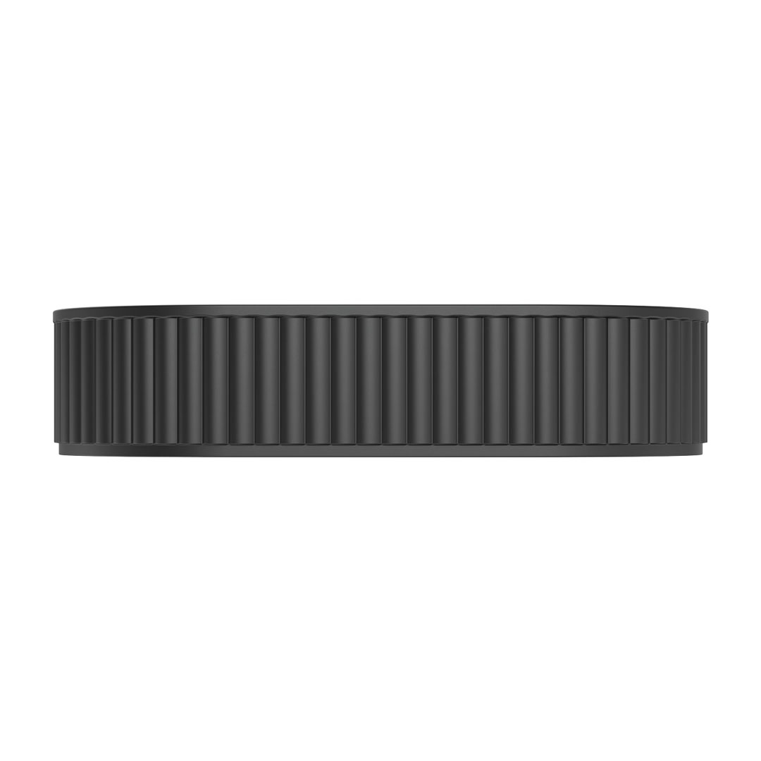 Fienza Minka Pill Above Counter Basin - Matte Black - CSB804B