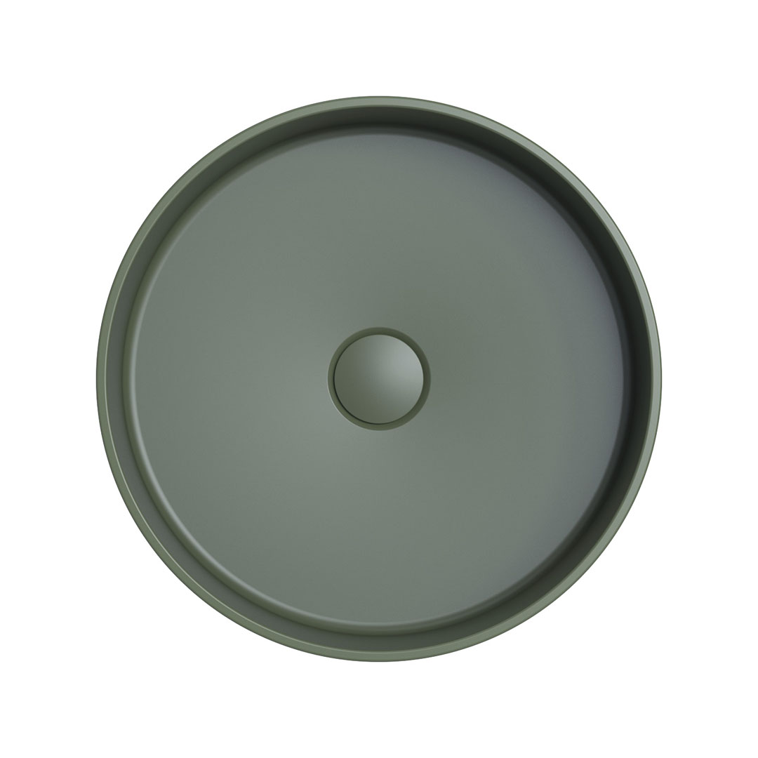 Fienza Minka Round Above Counter Basin - Forest - CSB802F