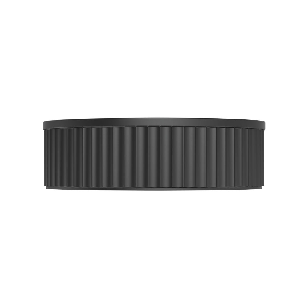 Fienza Minka Round Above Counter Basin - Matte Black - CSB802B