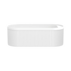Fienza Minka 1700 Solid Surface Freestanding Bath - Matte White - ST20-1700