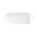 Fienza Minka 1700 Solid Surface Freestanding Bath - Matte White - ST20-1700