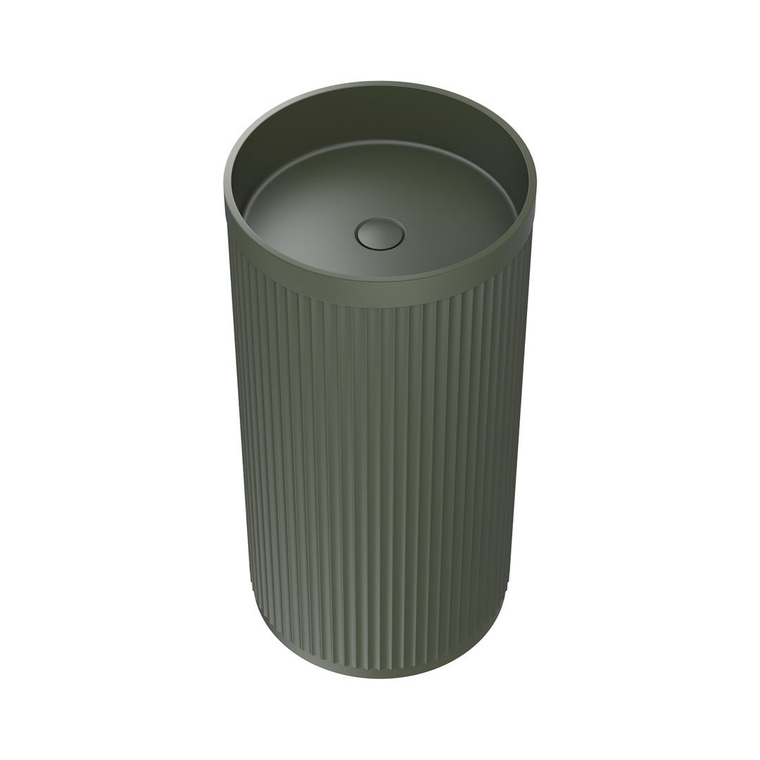 Fienza Minka Solid Surface Freestanding Basin - Forest - CSB801F