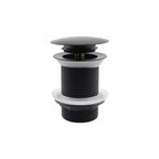 Mixx Tapware 40mm Dome Pop-Up Waste - Matte Black - 9WA037M