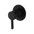 Mixx Aloe 80mm Shower Mixer Matte Black - Includes Body - 11SL972M8