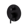 Mixx Aloe Shower Diverter Wall Mixer - Includes In-Wall Body - Matte Black - 11SL974M