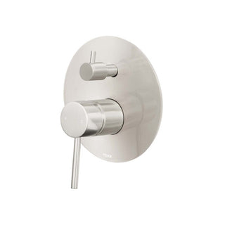 Mixx Anise Shower Diverter Wall Mixer - Includes In-Wall Body - Brushed Nickel - 11SL754B