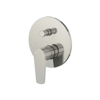 Mixx Argan Shower Diverter Wall Mixer - Includes In-Wall Body -  Brushed Nickel - 11SL274B