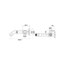 Mixx Tapware Universal Diverter Spout - Chrome