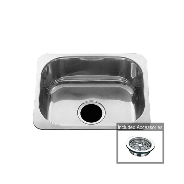 Multipurpose Rectangular Sink including Basket Waste